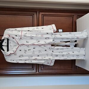 Kate Spade NY NWT "Dogs" Pajama Set
